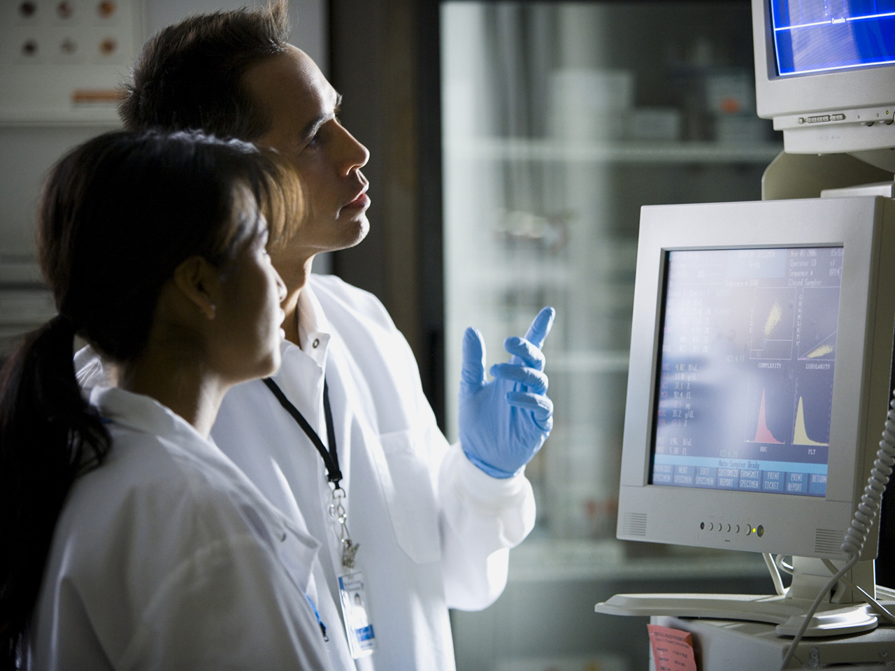 Lab technician diagnostics